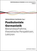 Dürbeck / Dunker |  Postkoloniale Germanistik | Buch |  Sack Fachmedien