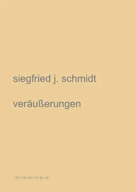 Schmidt |  veräußerungen | Buch |  Sack Fachmedien