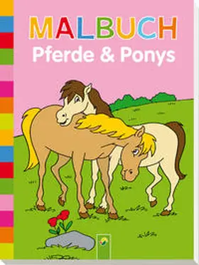  Malbuch Pferde & Ponys | Buch |  Sack Fachmedien