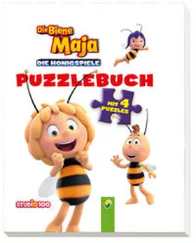 Steinfeld |  Biene Maja Die Honigspiele Puzzlebuch | Buch |  Sack Fachmedien