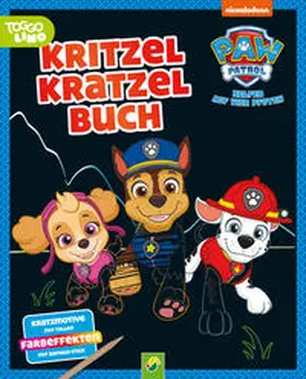 Schwager & Steinlein Verlag |  PAW Patrol Kritzel-Kratzel-Buch für Kinder ab 5 Jahren | Buch |  Sack Fachmedien