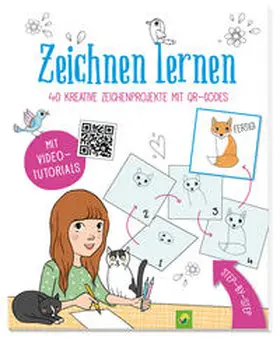 Metzen |  Zeichnen lernen  - 40 niedliche Zeichenprojekte mit QR-Codes | Buch |  Sack Fachmedien