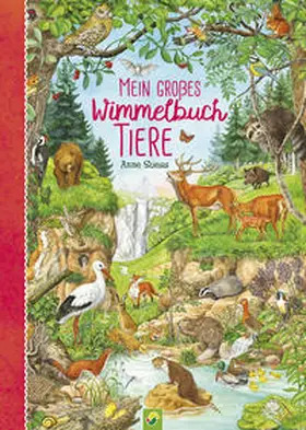 Schwager & Steinlein Verlag |  Mein großes Wimmelbuch Tiere. Liebevoll illustriert von Anne Suess | Buch |  Sack Fachmedien