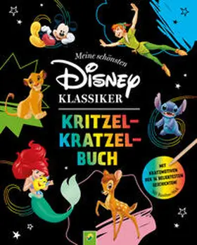  Meine schönsten Disney Klassiker Kritzel-Kratzel-Buch | Buch |  Sack Fachmedien