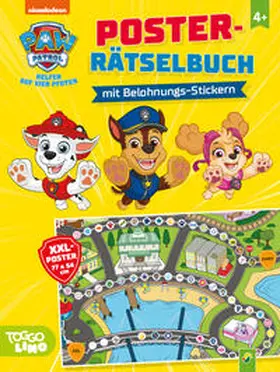  PAW Patrol Poster-Rätselbuch mit Belohnungs-Stickern | Buch |  Sack Fachmedien