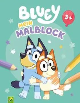 Schwager & Steinlein Verlag |  Bluey Mein Malblock für Kinder ab 3 Jahren | Buch |  Sack Fachmedien