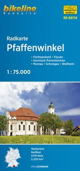  Bikeline Radkarte Pfaffenwinkel 1 : 75 000 | Sonstiges |  Sack Fachmedien