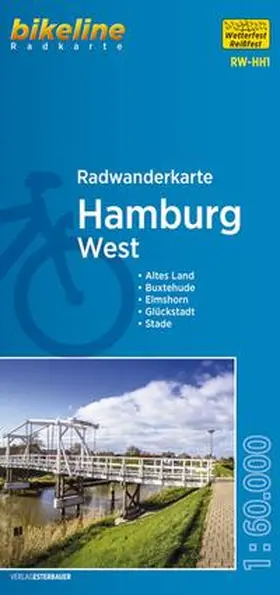  Radwanderkarte Hamburg West RW-HH1 | Sonstiges |  Sack Fachmedien