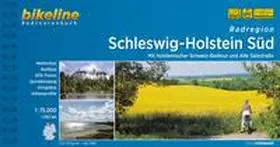  Bikeline Radatlas Schleswig - Holstein Süd | Buch |  Sack Fachmedien