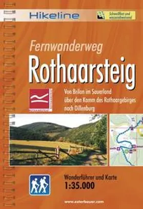 Hikeline Fernwanderweg Rothaarsteig | Buch |  Sack Fachmedien