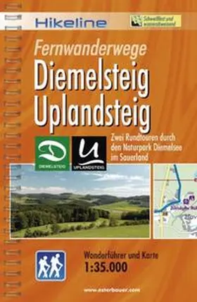  Fernwanderwege Diemelsteig Uplandsteig | Buch |  Sack Fachmedien