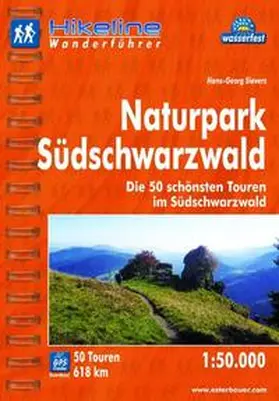  Hikeline Wanderführer Naturpark Südschwarzwald 1 : 50 000 | Buch |  Sack Fachmedien