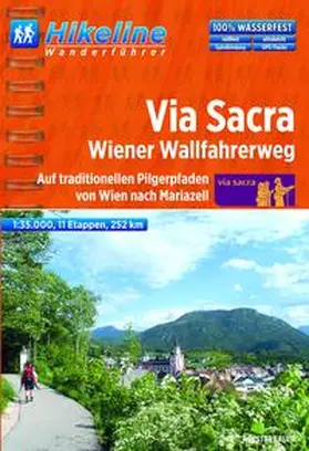  Hikeline Wanderführer Fernwanderweg Via Sacra | Buch |  Sack Fachmedien