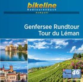 Esterbauer Verlag | Genfersee Rundtour . Tour de Leman 1 : 50 000 | Buch | 978-3-85000-854-9 | sack.de