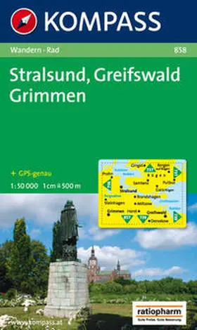  Stralsund - Greifswald - Grimmen 1 : 50 000 | Sonstiges |  Sack Fachmedien