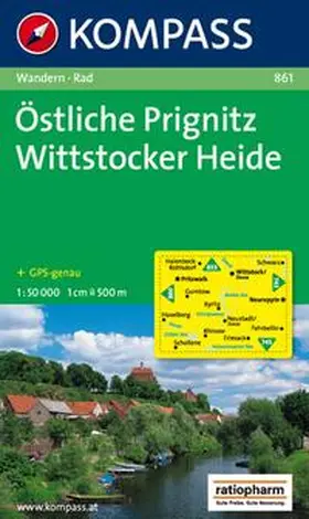  Östliche Prignitz - Wittstocker Heide 1 : 50 000 | Sonstiges |  Sack Fachmedien