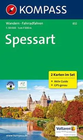  Spessart 1 : 50 000 | Sonstiges |  Sack Fachmedien