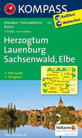  Herzogtum Lauenburg - Sachsenwald - Elbe 1 : 50 000 | Sonstiges |  Sack Fachmedien