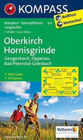 Oberkirch - Hornisgrinde - Gengenbach - Oppenau - Bad Peterstal-Griesbach 1 : 25 000 | Sonstiges | 978-3-85026-473-0 | www.sack.de