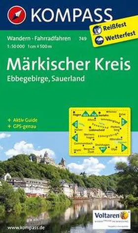  Märkischer Kreis - Ebbegebirge - Sauerland 1:50000 | Sonstiges |  Sack Fachmedien