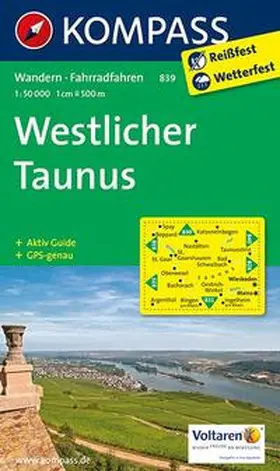  Westlicher Taunus 1 : 50 000 | Sonstiges |  Sack Fachmedien