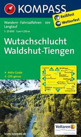  Wutachschlucht - Waldshut-Tiengen 1 : 25 000 | Sonstiges |  Sack Fachmedien