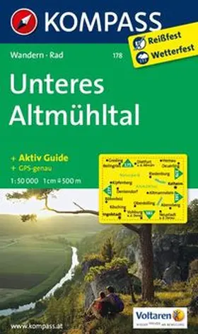  Unteres Altmühltal 1 : 50 000 | Sonstiges |  Sack Fachmedien