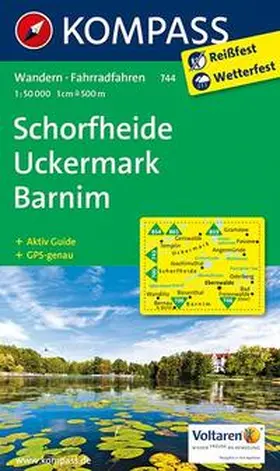 Schorfheide / Uckermark / Barnim 1 : 50 000 | Sonstiges | 978-3-85026-539-3 | www.sack.de