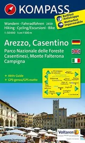  Arezzo - Casentino - Parco Nazionale delle Foreste Casentinesi - Monte Falterona - Campigna 1 : 50 000 | Sonstiges |  Sack Fachmedien