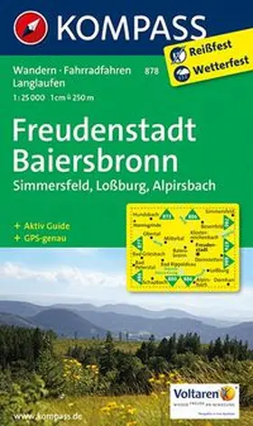  Freudenstadt / Baiersbronn 1 : 25 000 | Sonstiges |  Sack Fachmedien