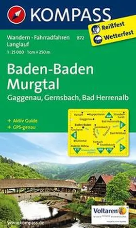  Baden-Baden - Murgtal - Gaggenau - Gernsbach - Bad Herrenalb | Sonstiges |  Sack Fachmedien