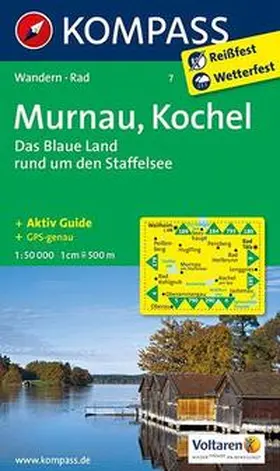  Murnau - Kochel - Das blaue Land rund um den Staffelsee 1 : 50 000 | Sonstiges |  Sack Fachmedien