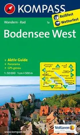  Bodensee West 1 : 50 000 | Sonstiges |  Sack Fachmedien