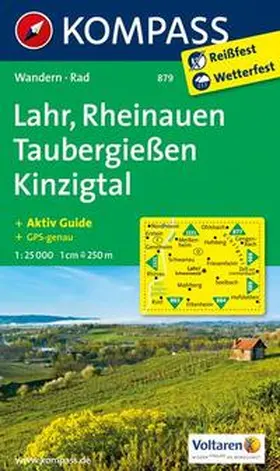  Lahr - Rheinauen - Taubergießen - Kinzigtal 1 : 25 000 | Sonstiges |  Sack Fachmedien