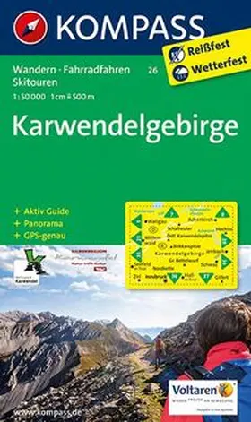  Karwendelgebirge 1 : 50 000 | Sonstiges |  Sack Fachmedien