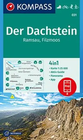  Der Dachstein, Ramsau, Filzmoos 1:25 000 | Sonstiges |  Sack Fachmedien