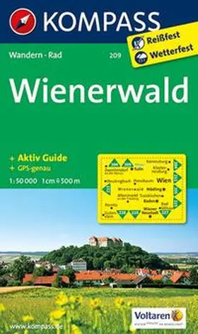  Wienerwald 1:50 000 | Sonstiges |  Sack Fachmedien