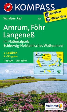  Amrum - Föhr - Langeneß 1 : 35 000 | Sonstiges |  Sack Fachmedien