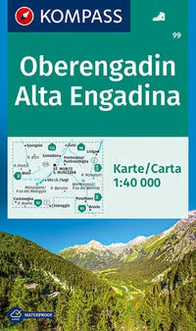  Oberengadin 1 : 40 000 | Sonstiges |  Sack Fachmedien