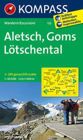  Aletsch - Goms - Lötschental 1 : 40 000 | Sonstiges |  Sack Fachmedien