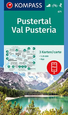 Pustertal - Val Pusteria 1:25 000 | Sonstiges |  Sack Fachmedien