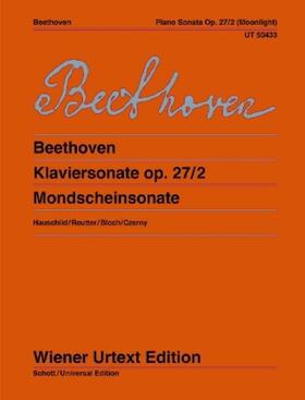 Hauschild / Reutter | Klaviersonate (Mondscheinsonate). Wiener Urtext Edition. | Buch | 978-3-85055-795-5 | sack.de
