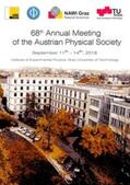 Ernst / Pottlacher |  Book of Abstracts; 68th Annual Meeting of the Austrian Physical Society | Buch |  Sack Fachmedien