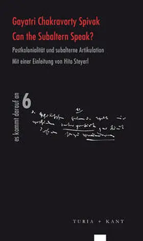Spivak | Can the Subaltern Speak? | Buch | 978-3-85132-506-5 | sack.de