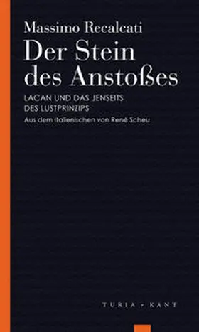 Recalcati / Feld / Bregenz |  Der Stein des Anstoßes | Buch |  Sack Fachmedien