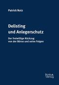Nutz |  Delisting und Anlegerschutz | Buch |  Sack Fachmedien