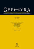 Akyürek Sahin / Akyürek Sahin / Dreyer |  Gephyra 25, 2023 | Buch |  Sack Fachmedien