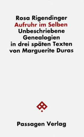 Rigendinger |  Aufruhr im Selben | Buch |  Sack Fachmedien