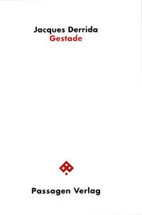 Derrida / Engelmann |  Gestade | Buch |  Sack Fachmedien