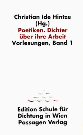 Hintze |  Poetiken. Dichter über ihre Arbeit | Buch |  Sack Fachmedien